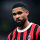 Ruben Loftus-Cheek sudato in primo piano durante una partita del Milan