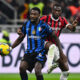 Thuram e Tomori in campo nel derby Milan-Inter 2024/2025