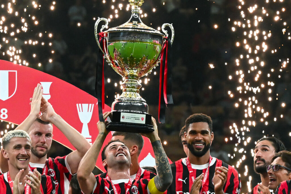Milan vince il Trofeo Silvio Berlusconi 2024 contro il Monza a San Siro