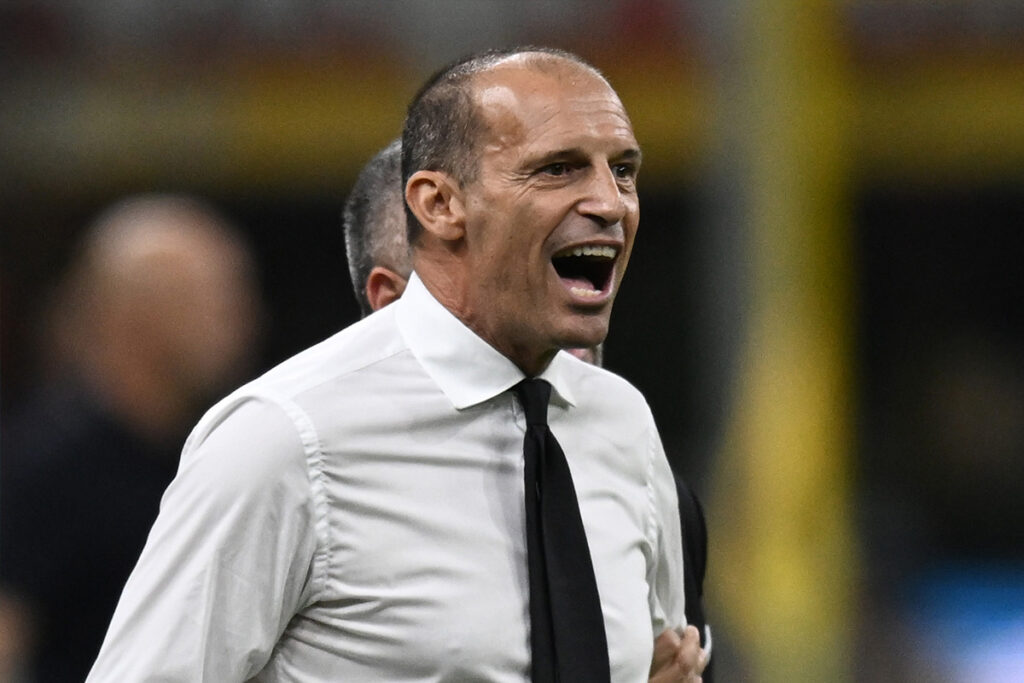 Allegri espulso nel finale di Milan-Bologna 1-0 per proteste dopo decisione VAR