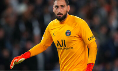Donnarumma PSG maglia gialla partita Ligue 1