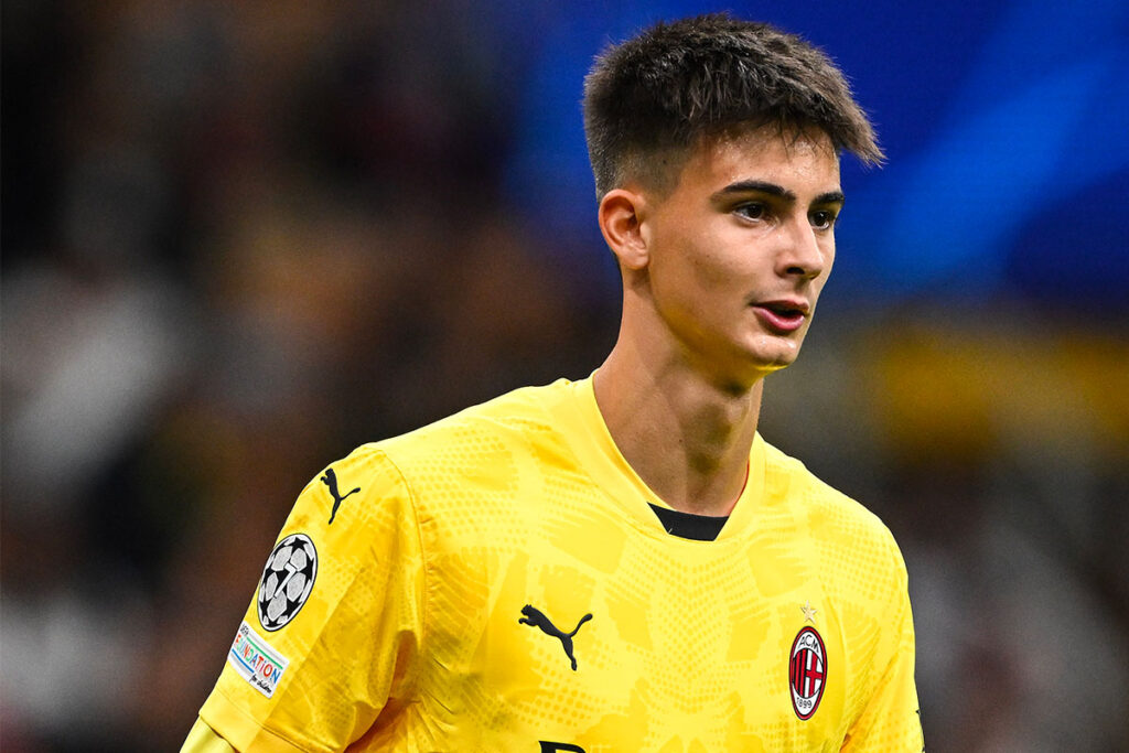 Lorenzo Torriani portiere Milan Champions League