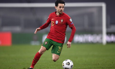 Bernardo Silva azione maglia Portogallo nazionale