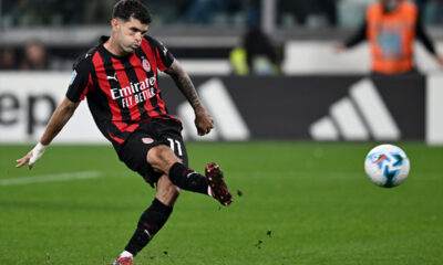 Christian Pulisic sbaglia il rigore contro la Juventus nella sfida di Serie A