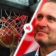Gerry Cardinale del Milan accanto a una schiacciata NBA