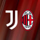 Loghi Juventus e Milan big match Serie A